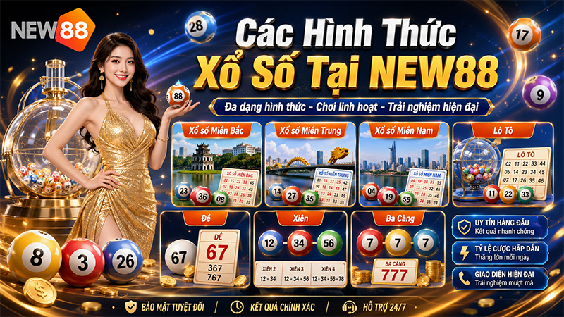 Đa dạng hình thức xổ số lô đề